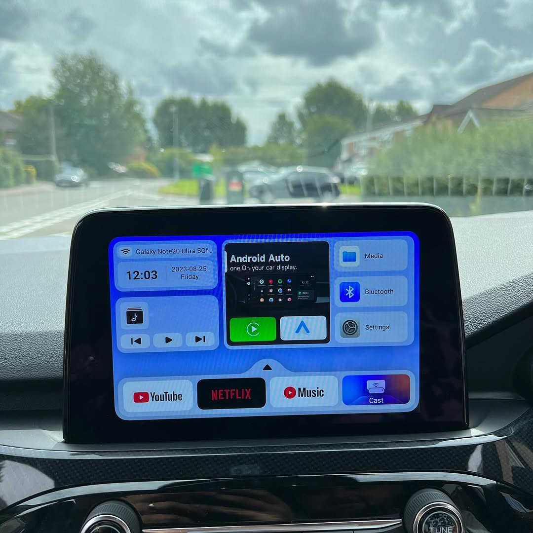 Youtube & Netflix AI-box för Ford