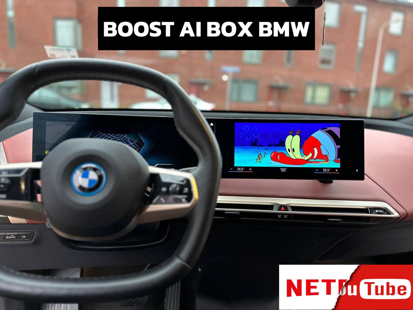 Youtube & Netflix AI-Box pour BMW