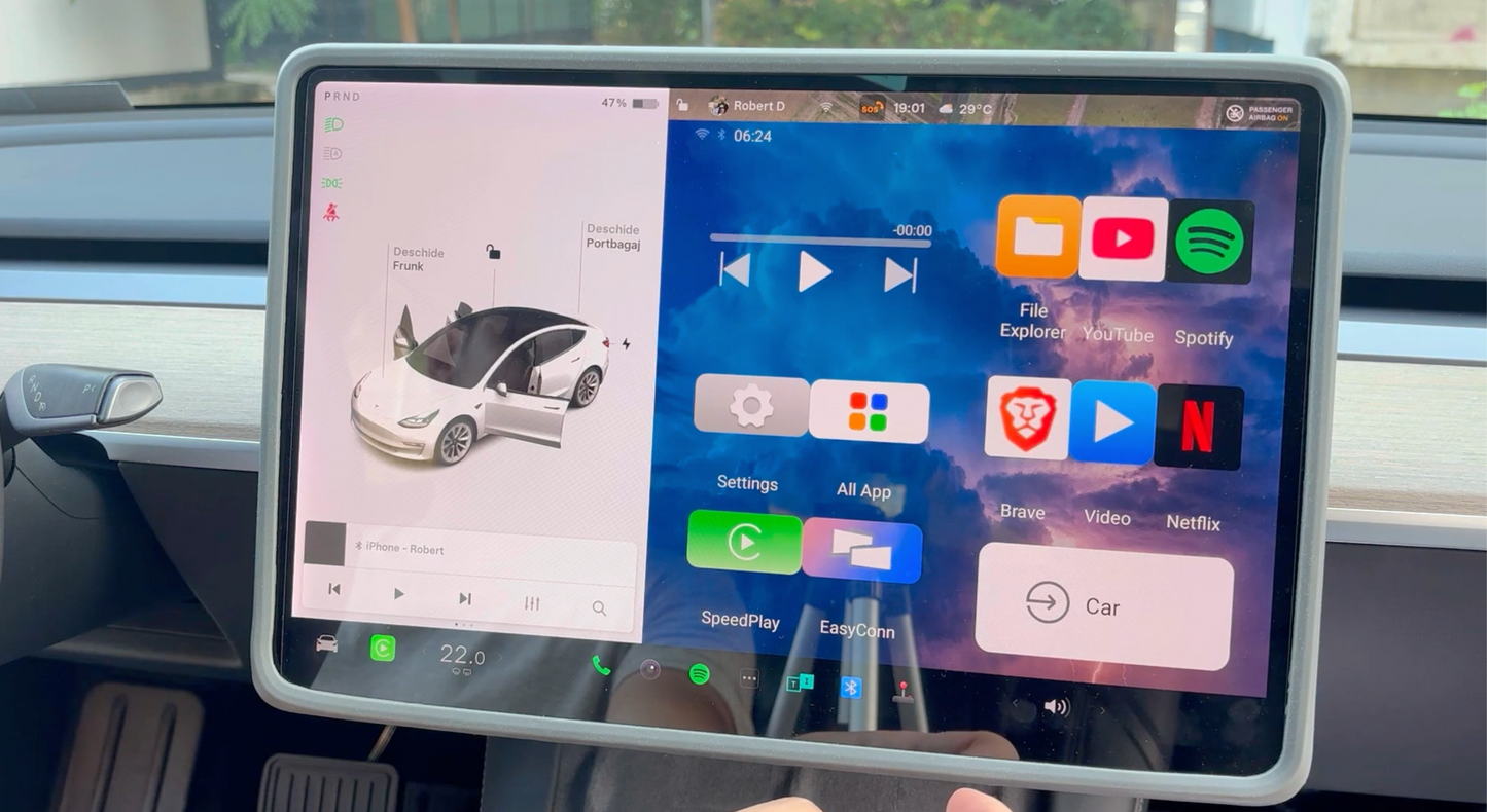 Youtube & Netflix Carplay AI-Box für TESLA